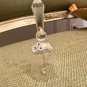 Swarovski Elegant Crystal Bell with Clear Finish